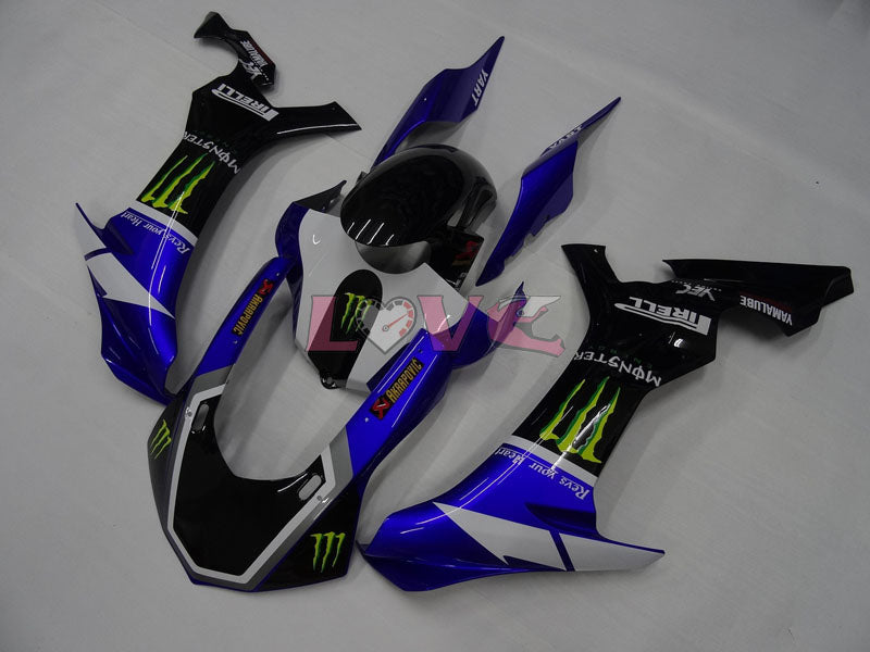 Monster - Blue Black Fairings and Bodywork For 2015-2019 YZF-R1 #LF7901