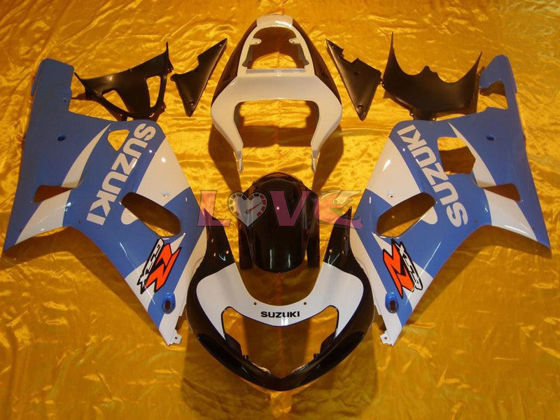 Factory Style - Blue White Fairings and Bodywork For 2001-2003 GSX-R600 #LF6689