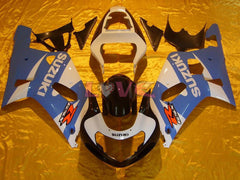 Factory Style - Blue White Fairings and Bodywork For 2001-2003 GSX-R600 #LF6689