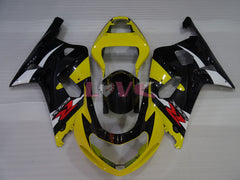 Factory Style - Yellow Black Fairings and Bodywork For 2000-2002 GSX-R1000 #LF4134