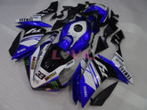 Monster - Blue White Fairings and Bodywork For 2007-2008 YZF-R1 #LF3669
