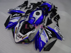 Monster - Blue White Fairings and Bodywork For 2007-2008 YZF-R1 #LF3669