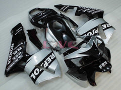 Repsol - Black Silver Fairings and Bodywork For 2005-2006 CBR600RR #LF4437