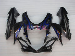 Flame - Blue Black Fairings and Bodywork For 2011-2026 GSX-R600 #LF4745