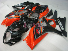 Factory Style - Orange Black Fairings and Bodywork For 2007-2008 GSX-R1000 #LF3824