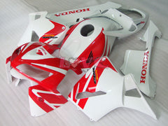 Factory Style - Red White Fairings and Bodywork For 2005-2006 CBR600RR #LF7514