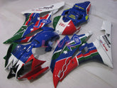 FIAT - ArmyGreen Red Blue Fairings and Bodywork For 2006-2007 YZF-R6 #LF3460