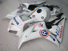 RK - White Black Fairings and Bodywork For 2006-2007 CBR1000RR #LF7193