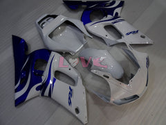 Factory Style - Blue White Fairings and Bodywork For 1998-2002 YZF-R6 #LF3383