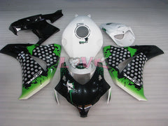 Factory Style - White Black Fairings and Bodywork For 2008-2011 CBR1000RR #LF7117
