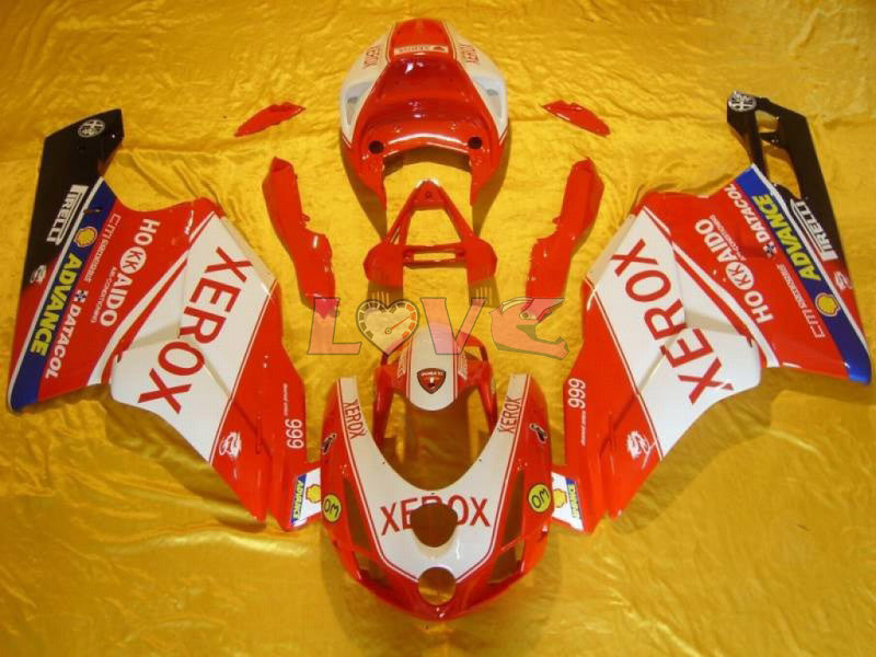 Xerox - Red White Fairings and Bodywork For 2003-2004 749 #LF5730
