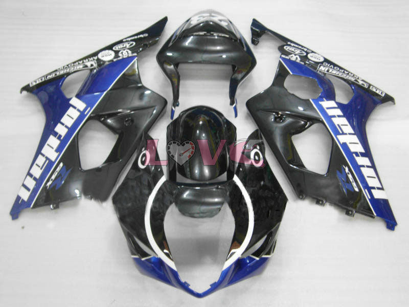 Jordan - Blue White Fairings and Bodywork For 2003-2004 GSX-R1000 #LF6024