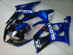 Factory Style - Blue Black Fairings and Bodywork For 2003-2004 GSX-R1000 #LF5953
