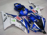 Monster - Blue White Fairings and Bodywork For 2008-2016 YZF-R6 #LF3433