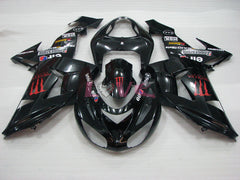 Monster - Black Fairings and Bodywork For 2006-2007 NINJA ZX-10R #LF3264