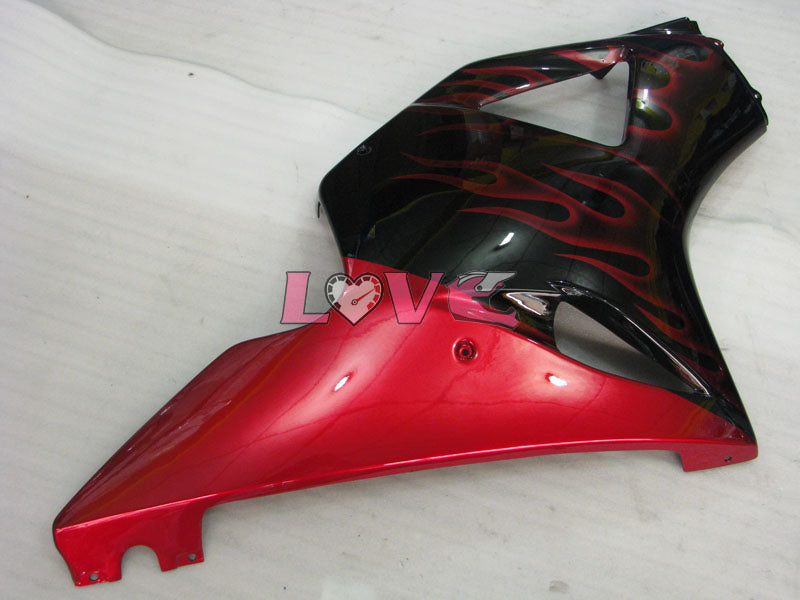 Flame - Red Black Fairings and Bodywork For 2002-2003 CBR954RR #LF5195