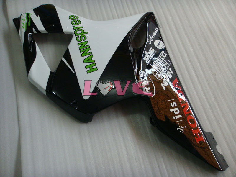 HANN Spree - White Black Fairings and Bodywork For 2002-2003 CBR954RR #LF5193