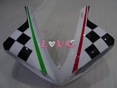 ABARTH - Black White Fairings and Bodywork For 2009-2011 YZF-R1 #LF3637