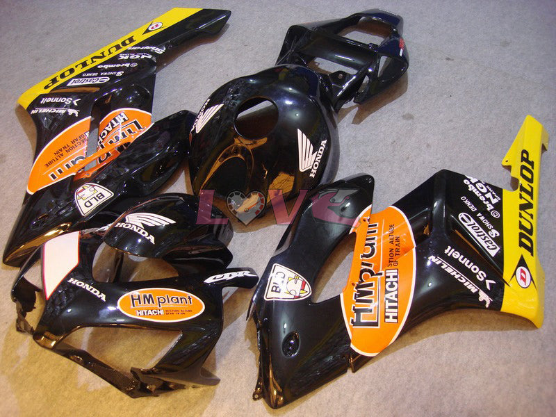HM Plant - Orange Black Fairings and Bodywork For 2004-2005 CBR1000RR #LF7330