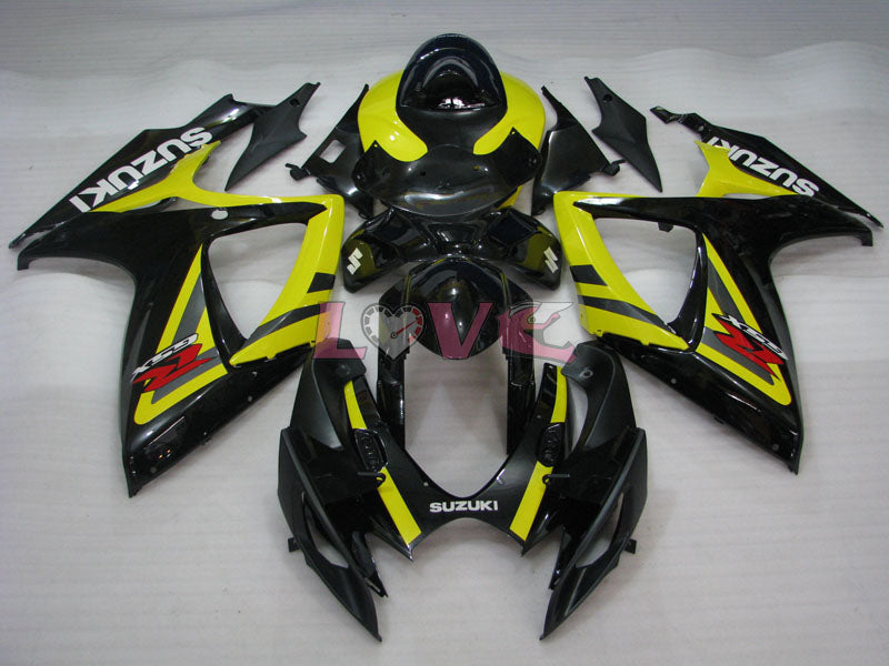 Factory Style - Yellow Fairings and Bodywork For 2006-2007 GSX-R750 #LF6514