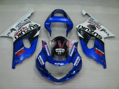 MOTUL - Blue White Fairings and Bodywork For 2001-2003 GSX-R600 #LF4271
