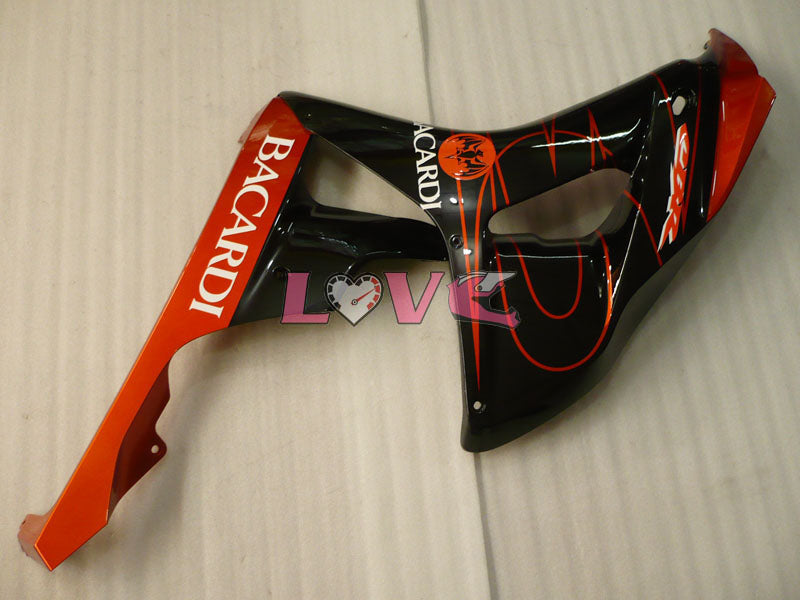 BACARDI - Orange Black Fairings and Bodywork For 2006-2007 CBR1000RR #LF7280