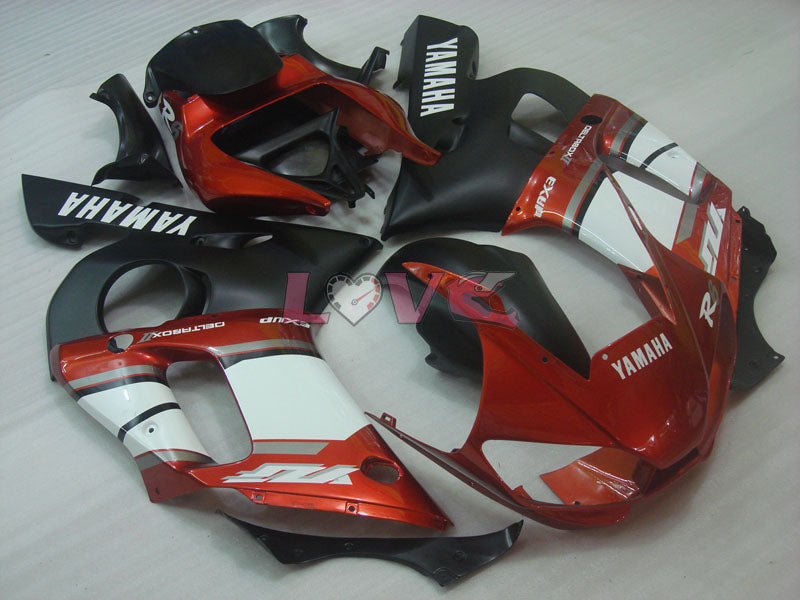 Factory Style - Red White Black Fairings and Bodywork For 1998-2002 YZF-R6 #LF3373