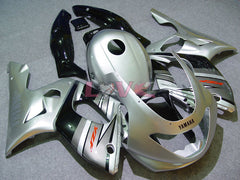 Factory Style - Black Silver Fairings and Bodywork For 1997-2007 YZF600R #LF7927