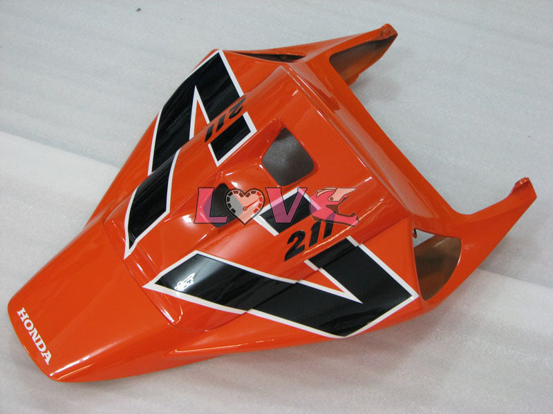 HRC - Orange Black Matte Fairings and Bodywork For 2004-2005 CBR1000RR #LF4410