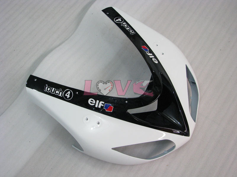 Monster - White Black Fairings and Bodywork For 2006-2007 NINJA ZX-10R #LF6228