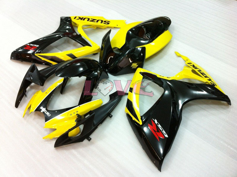 Factory Style - Yellow Fairings and Bodywork For 2006-2007 GSX-R750 #LF3989