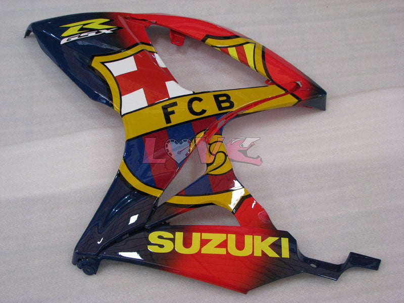 FCB - Red Blue Fairings and Bodywork For 2006-2007 GSX-R600 #LF4053