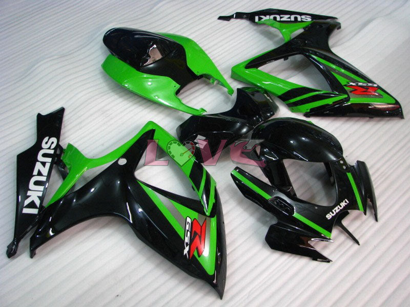 Factory Style - Blue Black Fairings and Bodywork For 2006-2007 GSX-R750 #LF6504