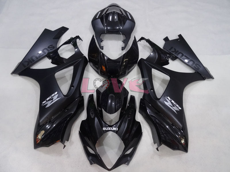 Factory Style - Black Matte Fairings and Bodywork For 2007-2008 GSX-R1000 #LF3818