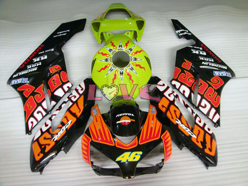 Rossi - Cyan Black Fairings and Bodywork For 2004-2005 CBR1000RR #LF7287