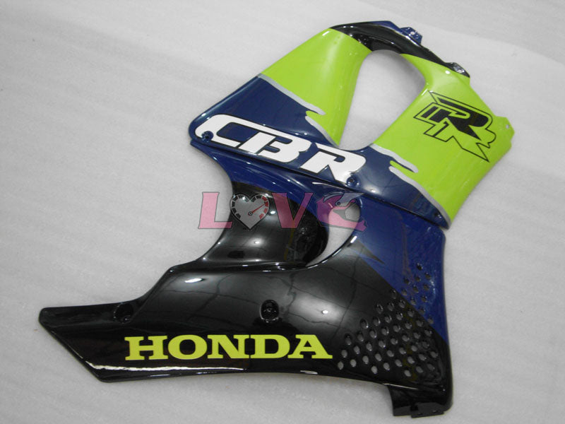 Factory Style - Green Blue Black Fairings and Bodywork For 1994-1995 CBR900RR #LF3011