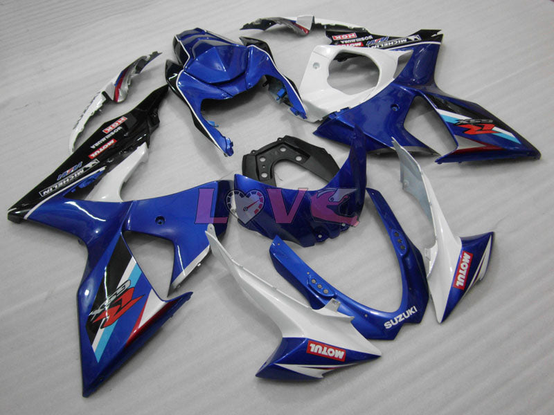 Factory Style - Blue White Fairings and Bodywork For 2009-2016 GSX-R1000 #LF5069