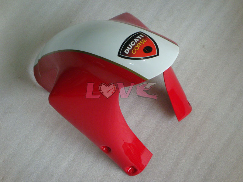 Performance - Red White Fairings and Bodywork For 2002-2004 998 #LF5562