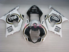 Lucky Strike - White Black Fairings and Bodywork For 2003-2004 GSX-R1000 #LF6022