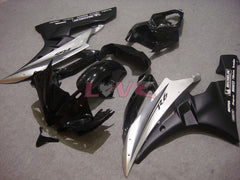 Factory Style - Black Silver Matte Fairings and Bodywork For 2006-2007 YZF-R6 #LF6886