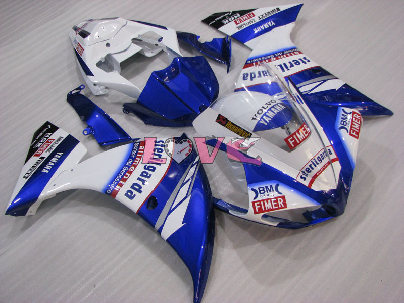 Sterilgarda - Blue White Fairings and Bodywork For 2009-2011 YZF-R1 #LF3641