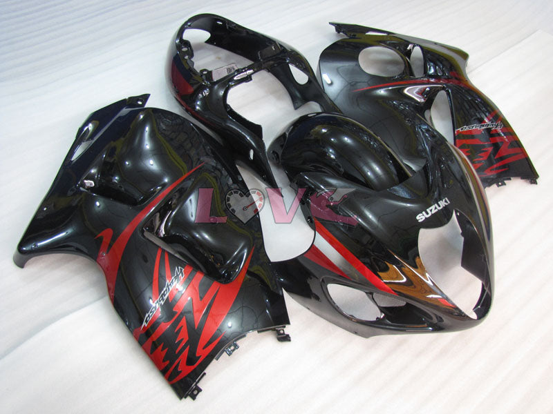 Factory Style - Black Fairings and Bodywork For 1999-2007 Hayabusa #LF3764