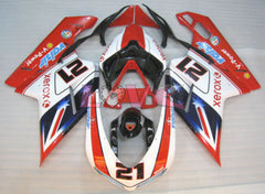Xerox - Red Black Fairings and Bodywork For 2008-2013 848 #LF5629