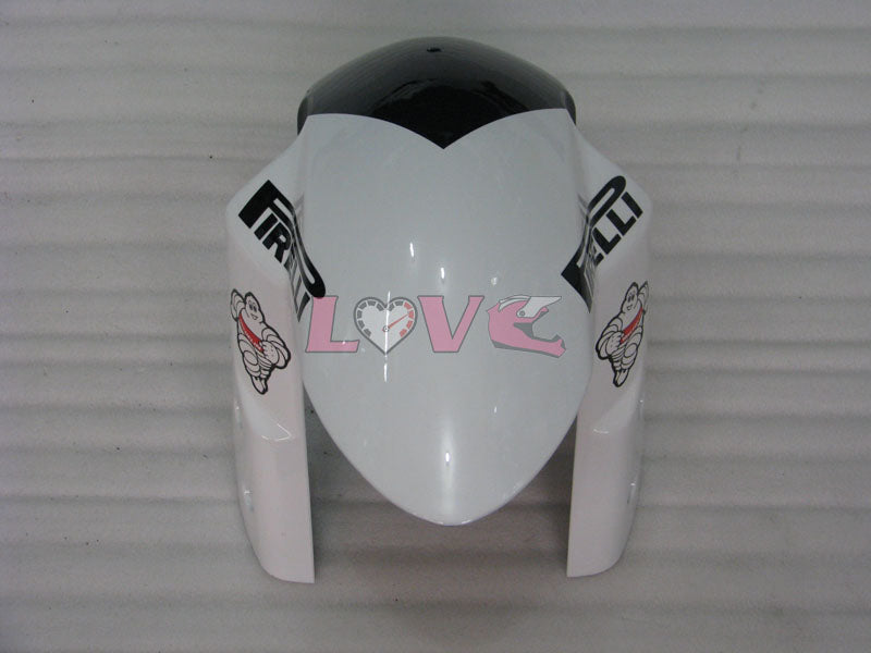 Corona - White Black Fairings and Bodywork For 2008-2010 GSX-R750 #LF3903