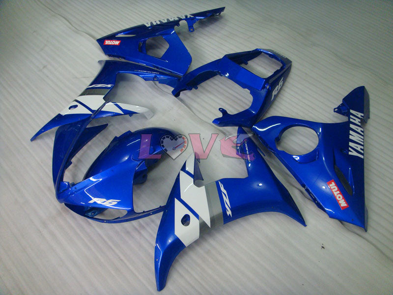 Factory Style - Blue Fairings and Bodywork For 2005 YZF-R6 #LF3518