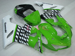 Factory Style - Green White Fairings and Bodywork For 2005-2006 NINJA ZX-6R #LF3312