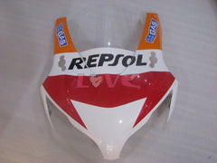 Repsol - Red Orange White Fairings and Bodywork For 2008-2011 CBR1000RR #LF4346