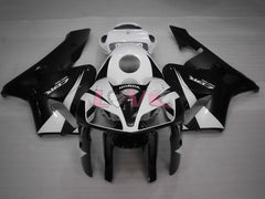Factory Style - White Black Fairings and Bodywork For 2005-2006 CBR600RR #LF7533