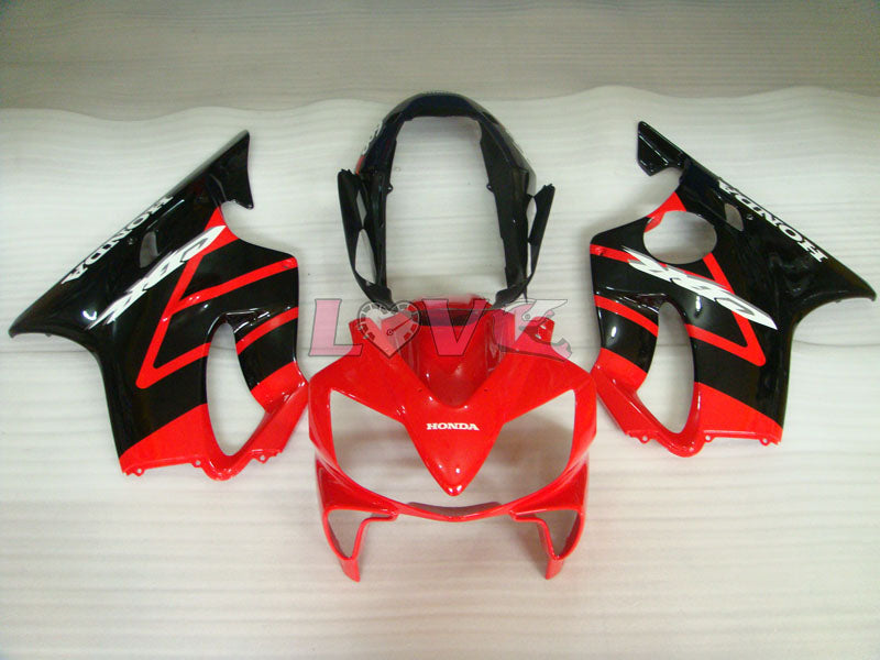 Factory Style - Red Black Fairings and Bodywork For 2004-2007 CBR600F4i #LF7614