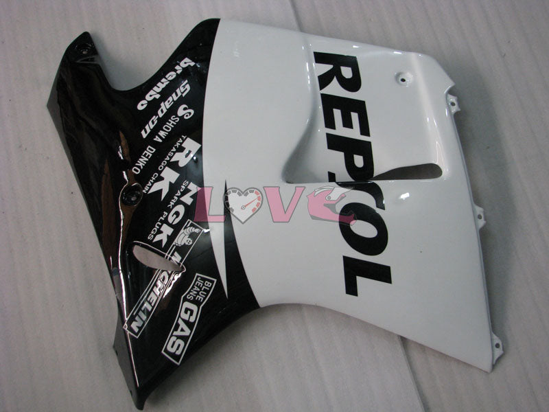 Repsol - White Black Fairings and Bodywork For 1996-2007 CBR1100XX #LF5119